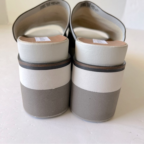 Steve Madden Leather Platform Slides Size 9 - Picture 6 of 14